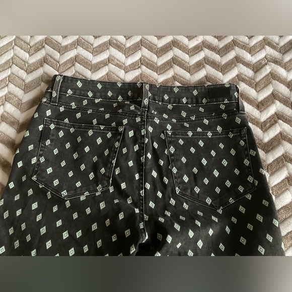 PAIGE Teal Diamond Gray Black stone wash Verdugo Ultra Skinny Jeans size… - Picture 4 of 7